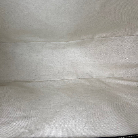 BURBERRY Monogram canvas Tote Bag PVC black WS32431