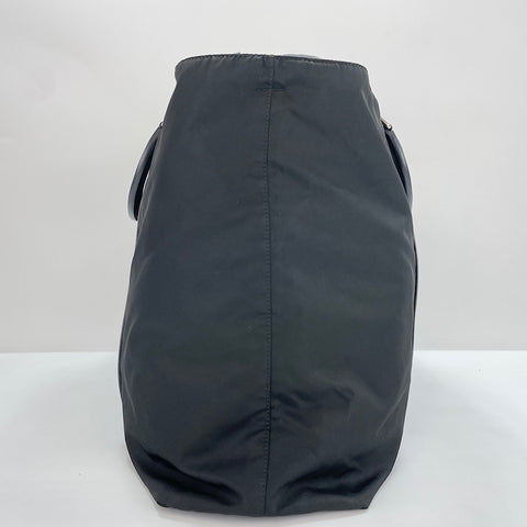 PRADA 2-way, triangle logo Boston bag black WS32433
