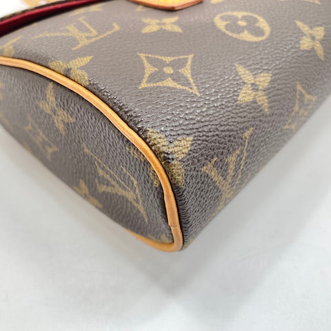 LOUIS VUITTON Sonatine Handbag Brown WS32436