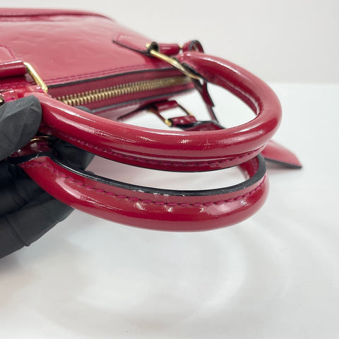 LOUIS VUITTON Alma BB Handbag Red WS32437