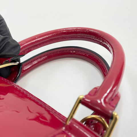 LOUIS VUITTON Alma BB Handbag Red WS32437