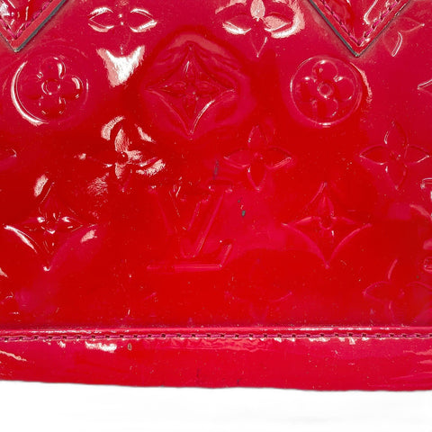LOUIS VUITTON Alma BB Handbag Red WS32437