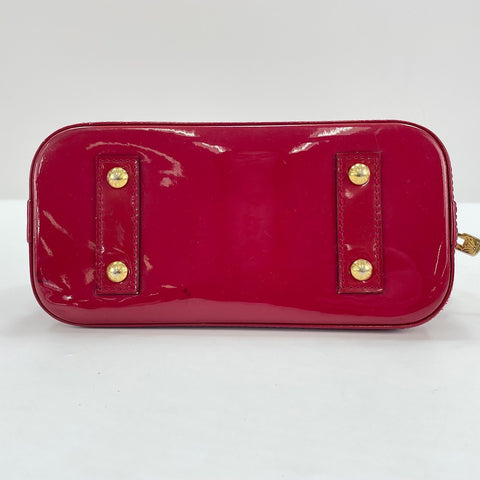 LOUIS VUITTON Alma BB Handbag Red WS32437