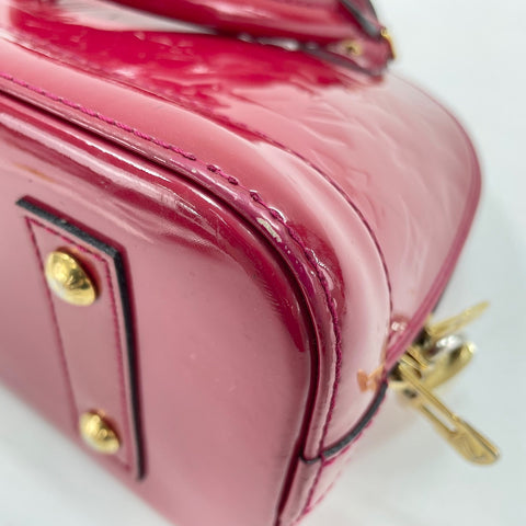 LOUIS VUITTON Alma BB Handbag Red WS32437