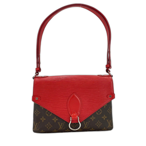 LOUIS VUITTON Saint-Michel Shoulder Bag Brown WS32445