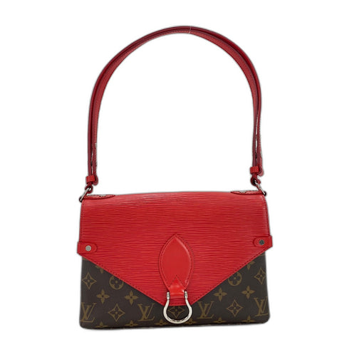 LOUIS VUITTON Saint-Michel Shoulder Bag Brown WS32445