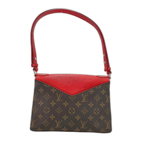LOUIS VUITTON Saint-Michel Shoulder Bag Brown WS32445