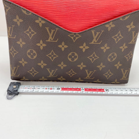 LOUIS VUITTON Saint-Michel Shoulder Bag Brown WS32445