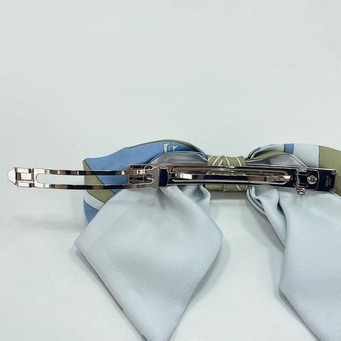 HERMES Grenelle Exlibris Valletta silk blue WS32448