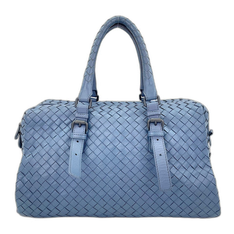 BOTTEGAVENETA INTRECCIATO Handbag leather blue WS32449