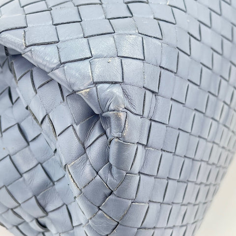 BOTTEGAVENETA INTRECCIATO Handbag leather blue WS32449
