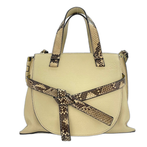 LOEWE Gate top handle Handbag beige WS32450