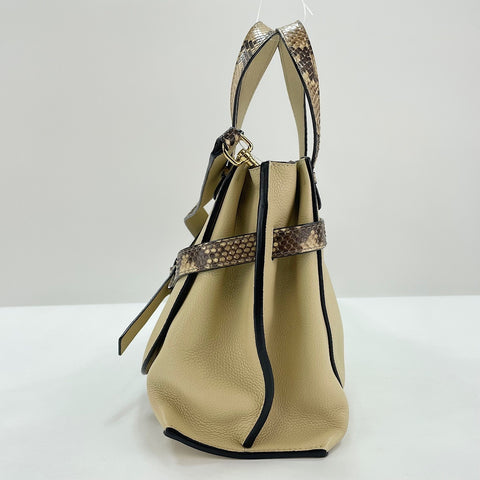 LOEWE Gate top handle Handbag beige WS32450