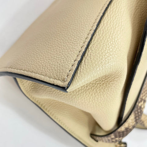 LOEWE Gate top handle Handbag beige WS32450