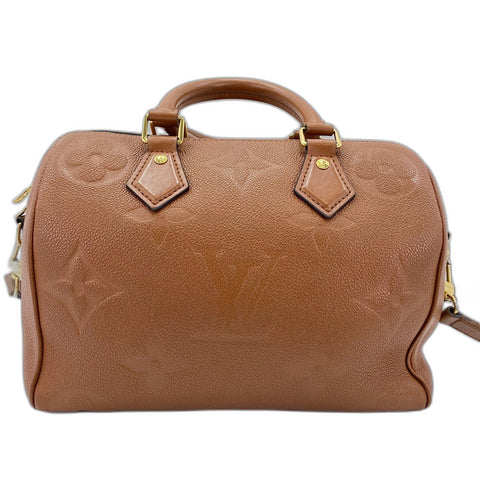 LOUIS VUITTON Speedy Bandolier 25 Handbag Brown WS32451