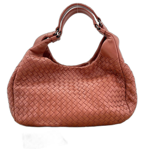 BOTTEGAVENETA Campana INTRECCIATO Handbag leather pink WS32452