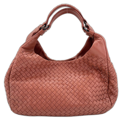 BOTTEGAVENETA Campana INTRECCIATO Handbag leather pink WS32452