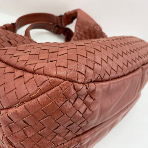 BOTTEGAVENETA Campana INTRECCIATO Handbag leather pink WS32452