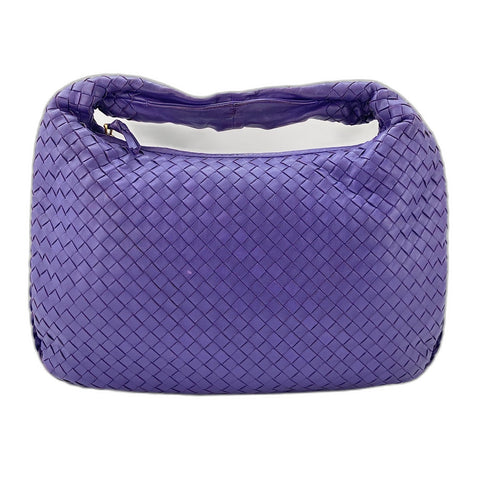 BOTTEGAVENETA INTRECCIATO Handbag leather purple WS32453