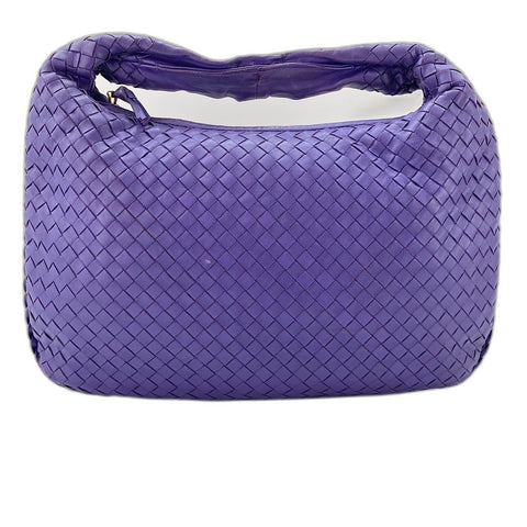 BOTTEGAVENETA INTRECCIATO Handbag leather purple WS32453