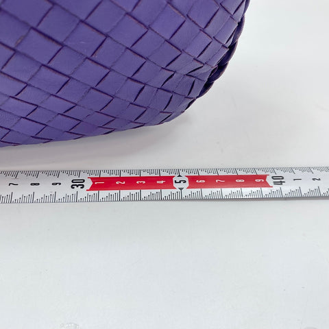 BOTTEGAVENETA INTRECCIATO Handbag leather purple WS32453