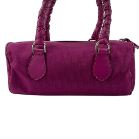 Christian Dior Trotter Handbag canvas pink WS32455