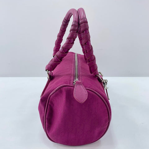 Christian Dior Trotter Handbag canvas pink WS32455