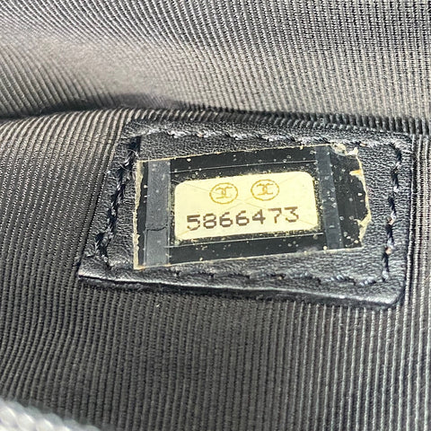 CHANEL Handbag leather black WS32459