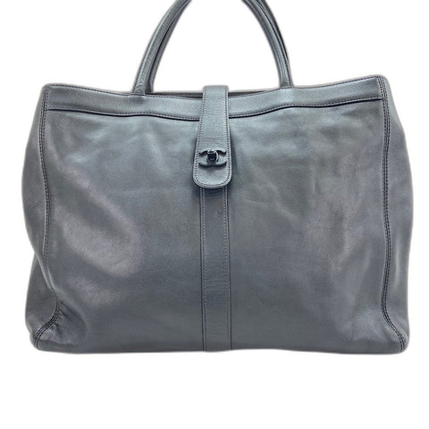 CHANEL Handbag leather black WS32459