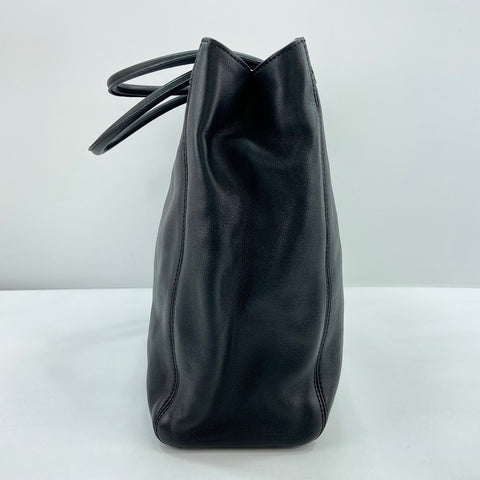 CHANEL Handbag leather black WS32459