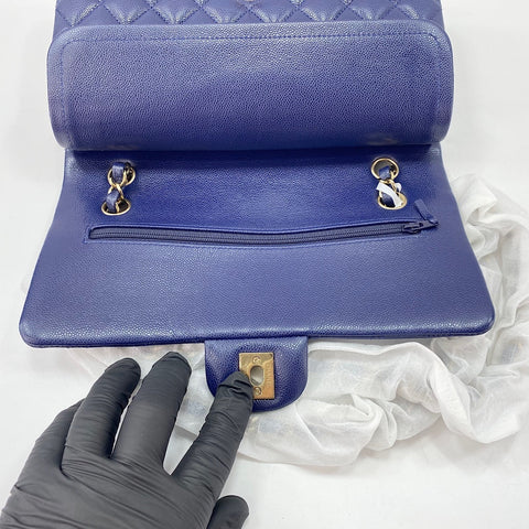 CHANEL Matelasse 25 Shoulder Bag Navy WS32461