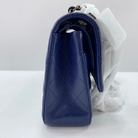 CHANEL Matelasse 25 Shoulder Bag Navy WS32461