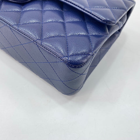 CHANEL Matelasse 25 Shoulder Bag Navy WS32461
