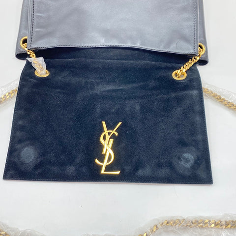 YVES SAINT LAURENT Kate Shoulder Bag leather black WS32462