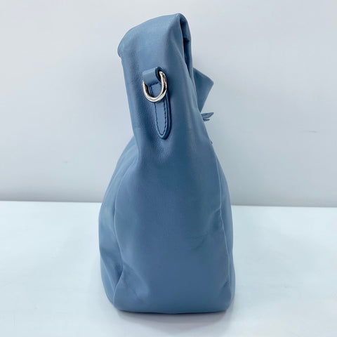 PRADA Vitello Bobo Bag Shoulder Bag leather blue WS32464