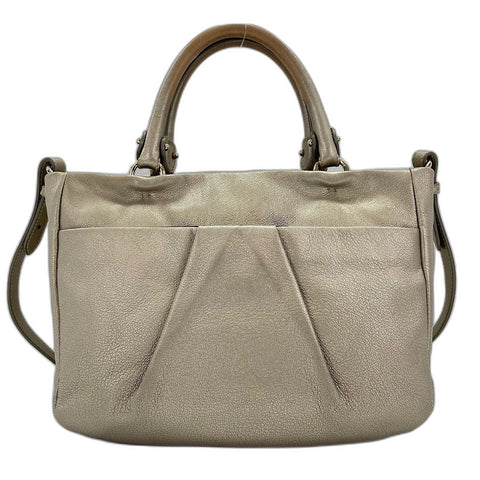 Salvatore Ferragamo Vara Ribbon 2-Way Handbag Handbag leather gold WS32469
