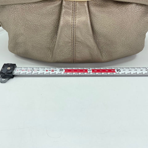 Salvatore Ferragamo Vara Ribbon 2-Way Handbag Handbag leather gold WS32469