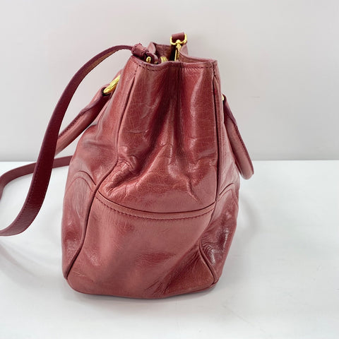 Miu Miu 2WAY Handbag leather pink WS32470