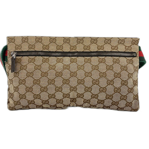 GUCCI Sherry line Waist bag beige WS32471
