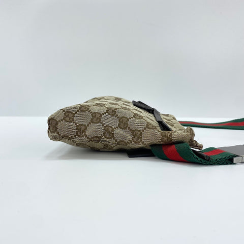 GUCCI Sherry line Waist bag beige WS32471