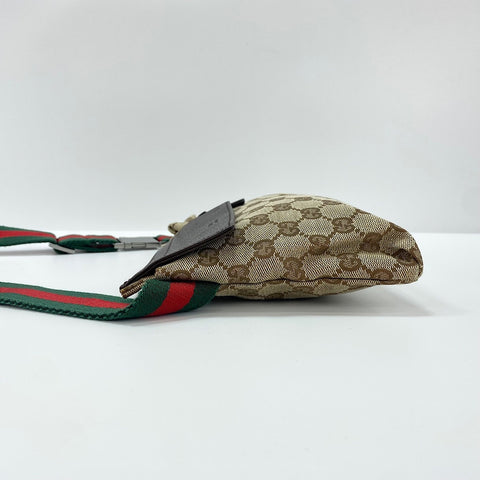 GUCCI Sherry line Waist bag beige WS32471