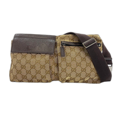 GUCCI Waist bag Brown WS32474