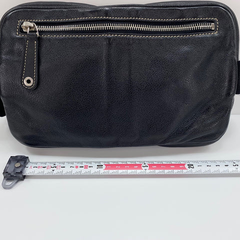 GUCCI Waist bag leather black WS32475