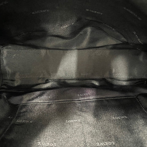 LOEWE anagram Shoulder Bag leather black WS32483