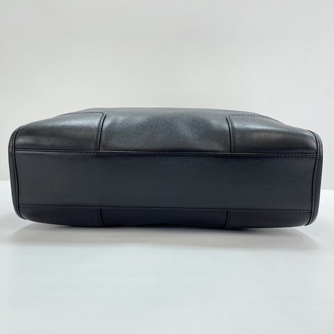 LOEWE anagram Shoulder Bag leather black WS32483
