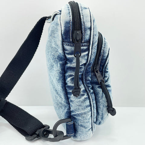 BALENCIAGA Explorer Shoulder Bag denim blue WS32489