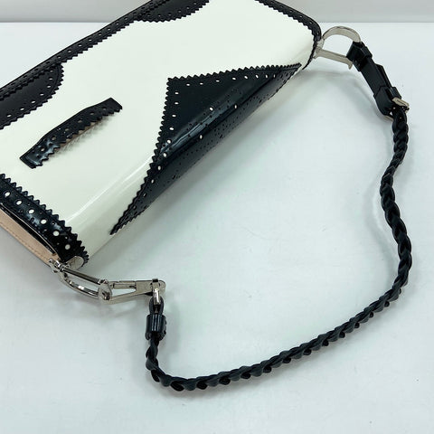 Christian Dior trick Shoulder Bag enamel white WS32490