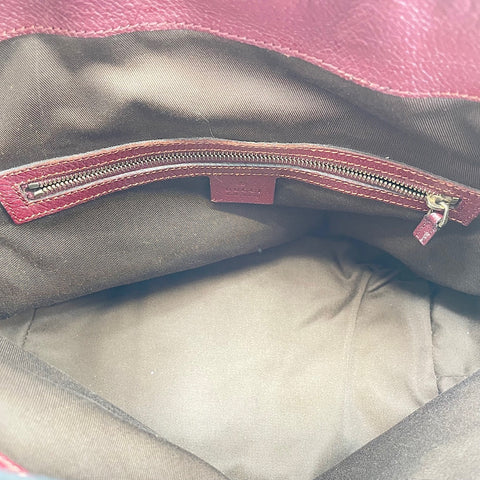 GUCCI 2WAY Handbag wine-red WS32492