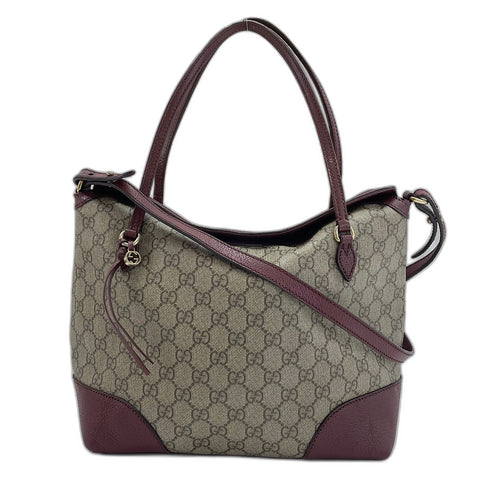 GUCCI 2WAY Handbag wine-red WS32492