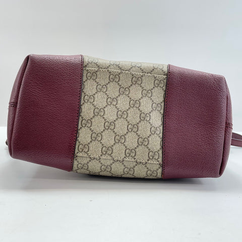 GUCCI 2WAY Handbag wine-red WS32492